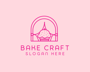 Sweet Cupcake Bakery  logo design