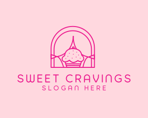 Sweet Cupcake Bakery  logo design