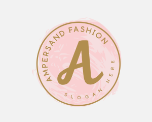 Golden Beauty Fashion logo design