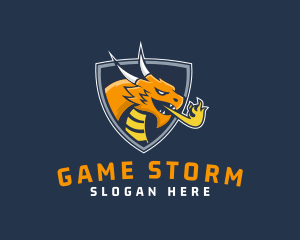 Fire Dragon Shield Esport logo
