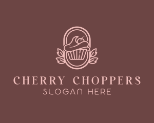 Sweet Cupcake Dessert logo design