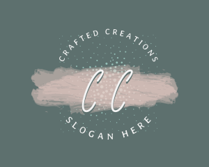 Beauty Watercolor Paint logo design