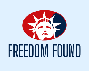 American Statue of Liberty  logo