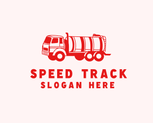 Oil Tanker Truck Logo