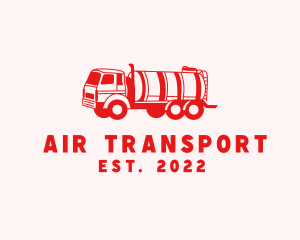 Oil Tanker Truck logo design