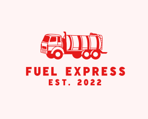 Oil Tanker Truck logo