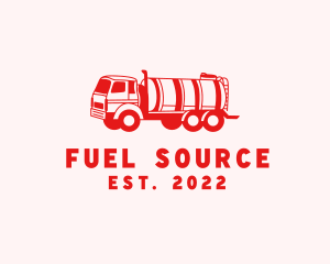 Oil Tanker Truck logo