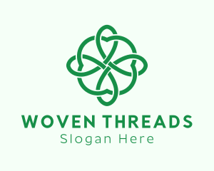 Green Cloverleaf Pattern logo