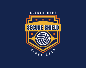 Volleyball Varsity Tournament logo design