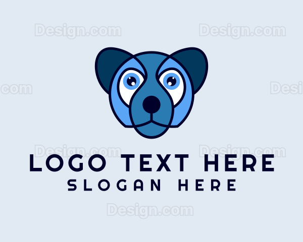 Bear Cub Animal Logo