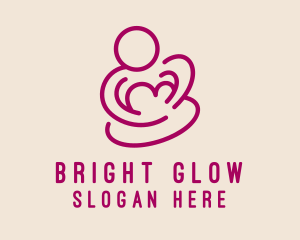 Magenta Mom Breastfeeding Logo