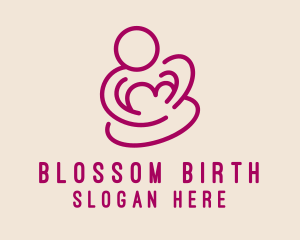 Magenta Mom Breastfeeding logo