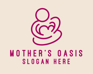 Magenta Mom Breastfeeding logo