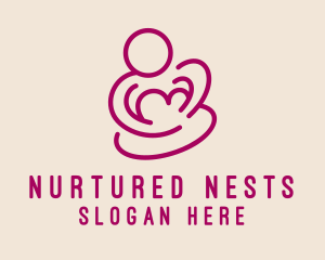 Magenta Mom Breastfeeding logo