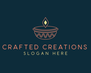 Scented Candle Spa logo design