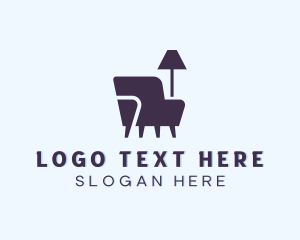 Chair Lamp Furniture logo