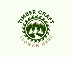 Lumber Tree Sawmill logo