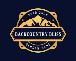 Hiking Mountain Summit logo