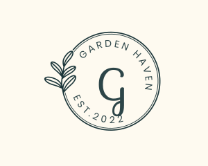 Leaf Plant Gardening logo design