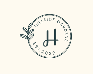 Leaf Plant Gardening logo design