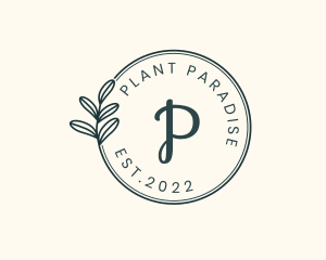 Leaf Plant Gardening logo design