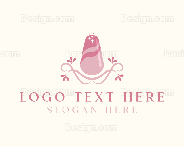 Nail Salon Manicure Logo