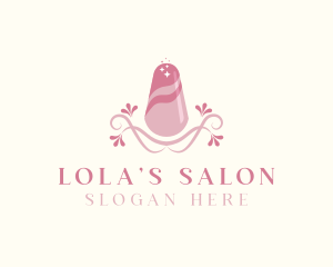 Nail Salon Manicure logo design