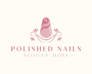 Nail Salon Manicure logo design