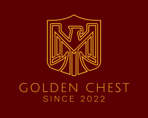 Golden Eagle Crest logo design