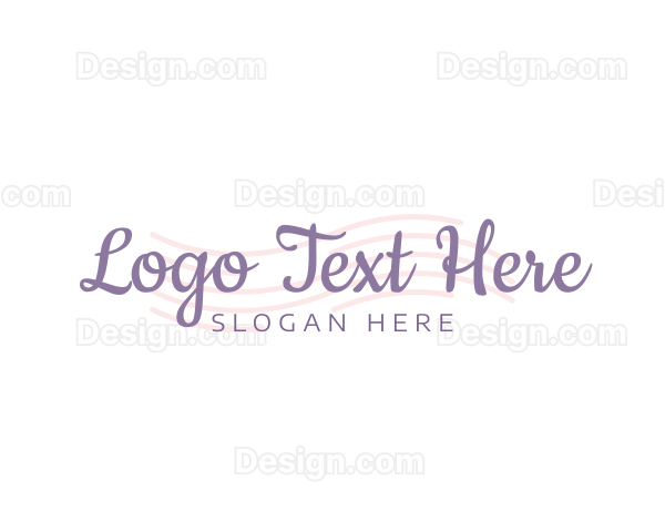 Feminine Beauty Fashion Logo