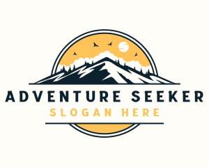 Mountain Trail Adventure logo design