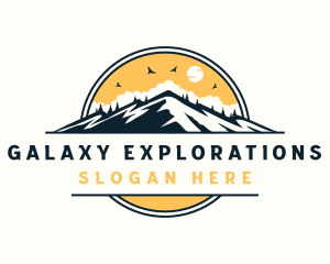 Mountain Trail Adventure logo design