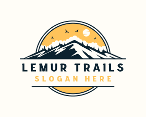 Mountain Trail Adventure logo design