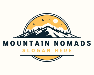 Mountain Trail Adventure logo design