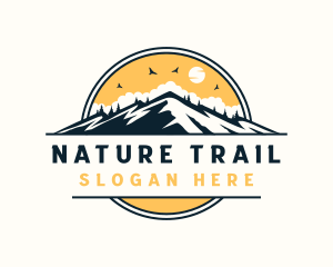 Mountain Trail Adventure logo design