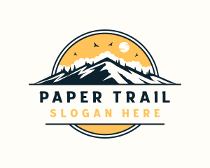 Mountain Trail Adventure logo design