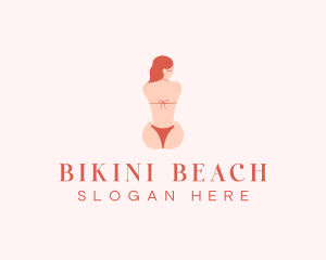 Bikini Sexy Lady logo design