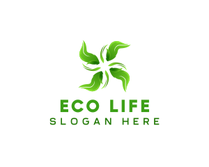 Eco Leaf Foundation logo design