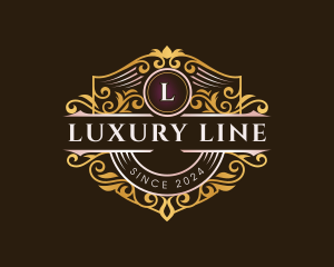 Shield Luxury Crown logo design