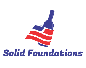 USA Wine Bottle logo