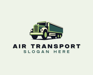 Vehicle Transport Truck logo design