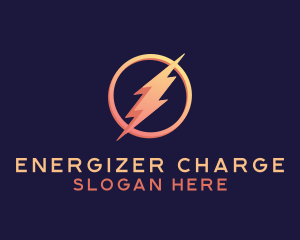 Electric Energy Bolt logo design