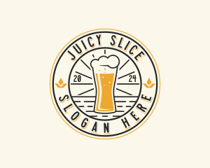 Brewery Beer Pub Logo