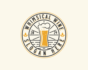 Brewery Beer Pub logo design