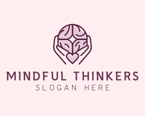 Brain Heart Support logo design