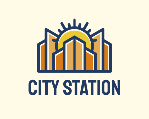 Sunshine City Buildings  logo design