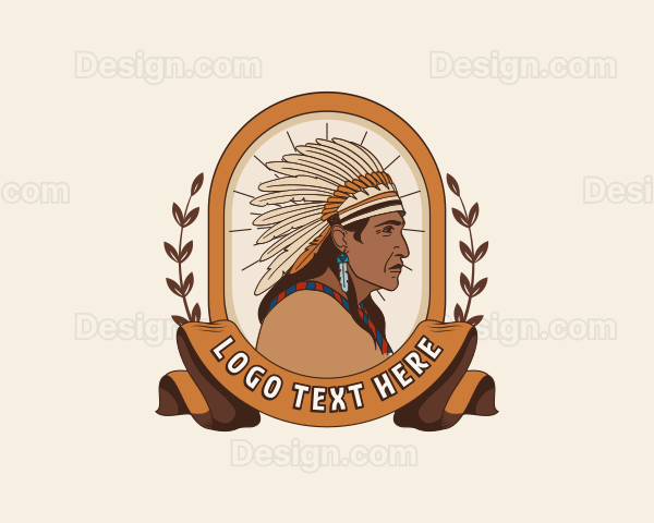 Native American Chief Logo