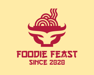 Beef Noodle Soup Bowl logo