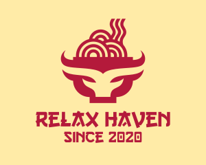 Beef Noodle Soup Bowl logo