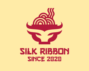 Beef Noodle Soup Bowl logo design